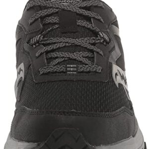 Saucony Men's Excursion TR16 Trail Running Shoe, Black/Charcoal, 13
