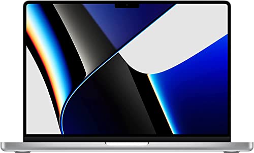 2021 Apple MacBook Pro with Apple M1 Pro Chip (14-inch, 16GB RAM, 1TB SSD Storage) Silver (Renewed)