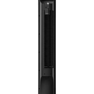 Lasko EcoQuiet Oscillating Tower Fan, Portable, Remote Control, Timer, 12 Quiet Speeds, for Living Room, Bedroom and Office, 42", Black, T42700, Large