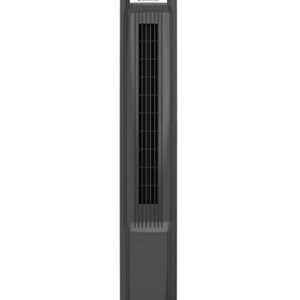 Lasko EcoQuiet Oscillating Tower Fan, Portable, Remote Control, Timer, 12 Quiet Speeds, for Living Room, Bedroom and Office, 42", Black, T42700, Large