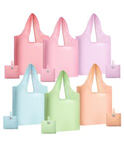 mr. pen- reusable grocery bags, 6 pack, 50 lbs, foldable grocery bags reusable shopping bags, reusable bags, shopping bags for groceries, reusable bags for groceries, reusable grocery bags foldable