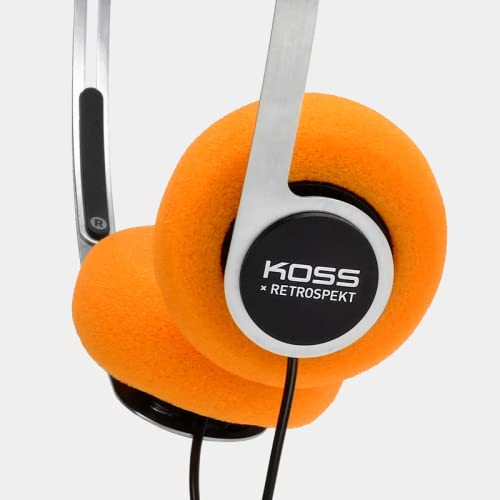 Zotech 1.6 inch (42mm) Earpads for Koss Porta Pro (3 Pair, Orange)