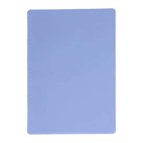 Kids Clipboard, Easy to Clean Multifunctional Clip Board with Scale for Drawing for Writing(EVA Exam Pad A4-Athens Blue)