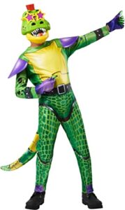 rubie's child's five nights at freddy's montgomery gator costume, as shown, large