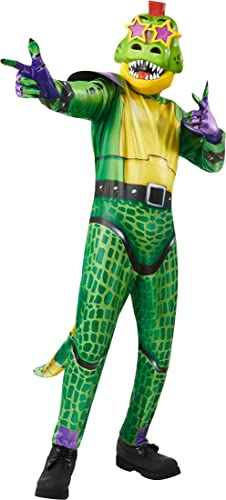 Rubie's Child's Five Nights at Freddy's Montgomery Gator Costume, As Shown, Large