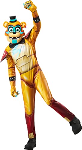 Rubie's Child's Five Nights at Freddy's Glamrock Freddy Costume, As Shown, Medium