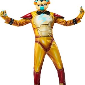 Rubie's Child's Five Nights at Freddy's Glamrock Freddy Costume, As Shown, Medium