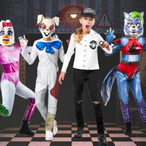 Rubie's Child's Five Nights at Freddy's Glamrock Freddy Costume, As Shown, Large