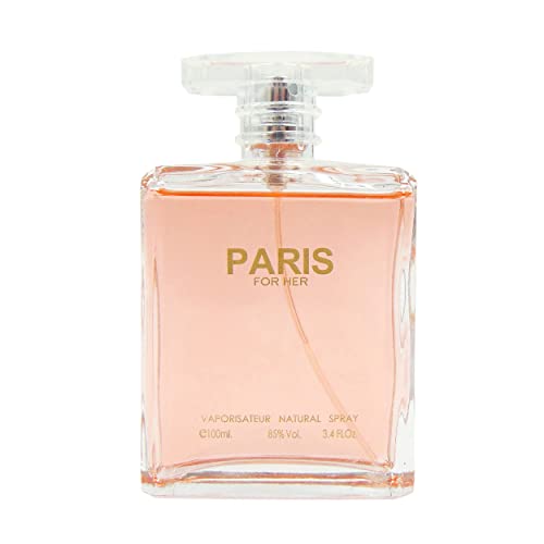 Hybrid & Company Paris for Her Fragrance for Natural Spray Sweet Scent Women Eau De Parfum 3.4 Fl Oz