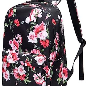 Muzale Backpack for Women, Laptop Work Backpack for 14 Inch Laptop, Wide Open Large School Casual Daypack Water Resistant Nurse Backpack, Doctor Teacher College School Travel Shoulder Purse Bag