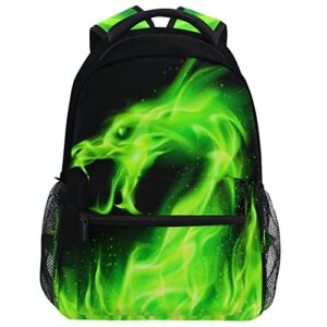 wamika fire dragon backpack green dinosaur school backpacks preschool book bag