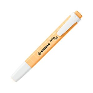 highlighter - stabilo swing cool pastel - pack of 10 - pale orange