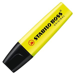 Highlighter - STABILO BOSS Original Arty - Wallet of 5 - Warm Colors