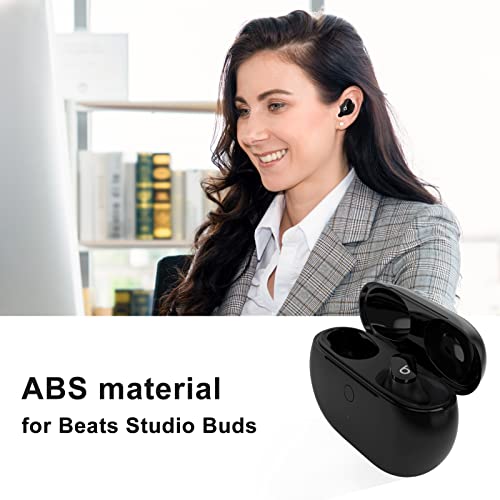 Charging Case Replacement Compatible with Beats Studio Buds Charging Case, Charging Case for Beats Studio Buds Charger Case Alternative with Bluetooth Pairing Button (NOT Included Earbuds)