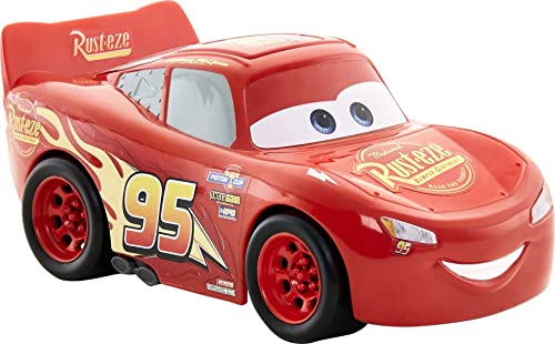 Mattel Pixar Track Talkers Toy Vehicles, Lightning Mcqueen Talking Car, Collectible Character Car, 5.5-Inch