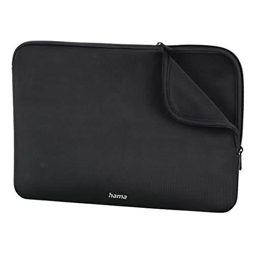 Hama Case for Tablet and Notebook up to 17.3 Inches (Tablet Bag, Laptop Bag for Notebook, Tablet, MacBook, Surface up to 17.3 Inches, Case, Laptop Sleeve) Black