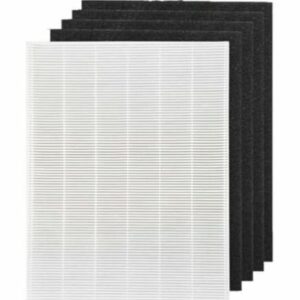 2 Pack Replacement Filter+ 8 Carbon Compatible with Winix 115115 Size 21 Filter, Compatible with Winix PlasmaWave Air Purifier 5300 5500 6300 5300-2 6300-2 WAC5300 WAC5500 WAC6300 5000