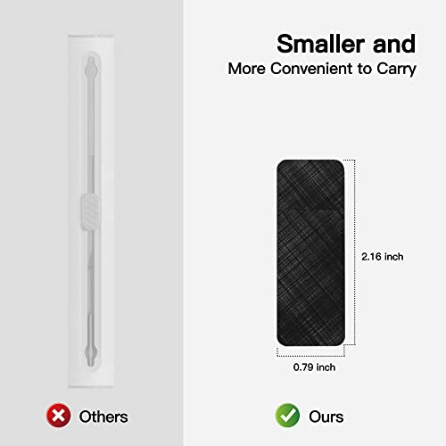 PZOZ Cell Phone Cleaning Kit for AirPods Pro/Pro 2nd/iPhone, 3 in 1 Cleaner Tool Accessories fit for Headphone, iPad Jack Lens, Charger Port Hole Plug, Speaker, Earbuds, Samsung Earphones (Black)