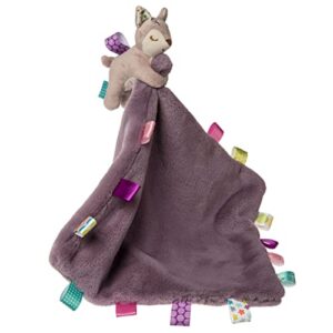 taggies huggy stuffed animal security blanket, 13 x 13-inches, flora fawn