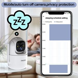 Wireless Solar Outdoor Security 2K PTZ AI Motion Detection Audio WiFi Camera,Home Security,Spotlight Colorful Night Vision,360 View,IP65 Waterproof,PIR Alarm,Rechargeable Battery,2-Way Talk,SD /Cloud