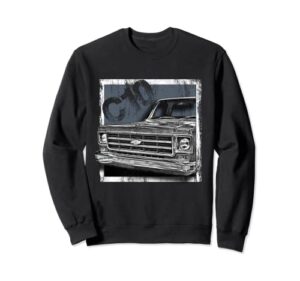 c10,c-10,k5,jimmy,squarebody truck,suburban,blazer,silverado sweatshirt