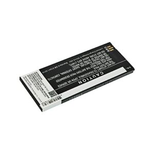 Battery Replacement for Cordless Phone Cisco 8800 Part Number Cisco 74-102376-01 CP-BATT-8821 GP-S10-374192-010H 2400mAh / 9.12Wh 3.8v Li-Polymer Black LIONX