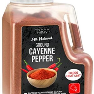Cayenne Pepper Powder Bulk 5 LB All Natural Red Pepper Spice 50,000 SHU Heat, Commercial and Home Cooking
