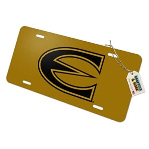 graphics & more emporia state university primary logo novelty metal vanity tag license plate