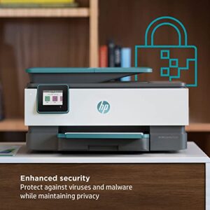 HP Wireless Color All in one Inkjet Printer - Print, Scan, Copy, Fax with Auto Document Feeder, 2-Sided Printing and Self-Healing Wi-Fi with 6 ft NeeGo Printer Cable