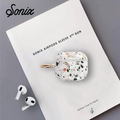 Sonix Confetti Case for AirPods Gen 3 [Hard Cover] Protective Terrazzo Case for Apple Airpod 3rd Generation