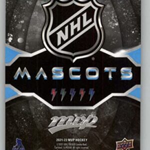 2021-22 Upper Deck MVP Mascot Gaming Cards #M-22 Iceburgh Pittsburgh Penguins Official NHL Hockey Card in Raw (NM or Better) Condition