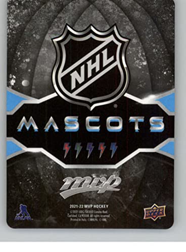 2021-22 Upper Deck MVP Mascot Gaming Cards #M-22 Iceburgh Pittsburgh Penguins Official NHL Hockey Card in Raw (NM or Better) Condition