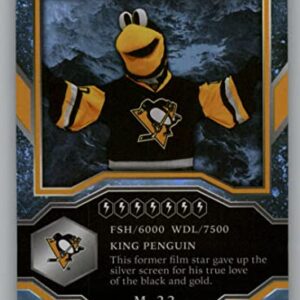 2021-22 Upper Deck MVP Mascot Gaming Cards #M-22 Iceburgh Pittsburgh Penguins Official NHL Hockey Card in Raw (NM or Better) Condition