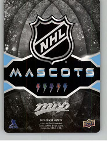 2021-22 Upper Deck MVP Mascot Gaming Cards #M-14 Bailey Los Angeles Kings Official NHL Hockey Card in Raw (NM or Better) Condition