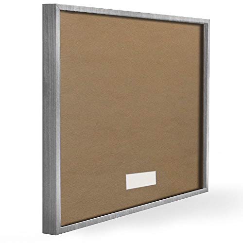 Stupell Industries Abstract Water Ripples Fluid Orange Line Grooves Grey Framed Wall Art, 24 x 30