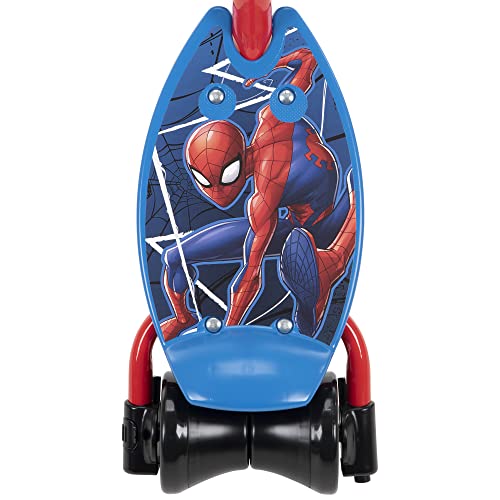 Huffy Marvel Spider-Man 3-2-Grow Convertible Preschool Scooter, Blue