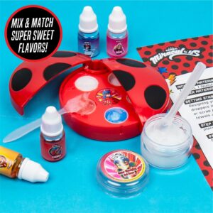 Miraculous Color-Changing Lip Balm Maker, Make Your Own Ladybug Lip Gloss Kit, Travel-Friendly Lip Balm Palette Great for Miraculous Parties & Group Activities, Perfect for Kids Ages 6, 7, 8, 9, 10