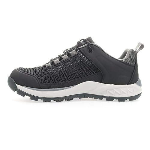 Propét Men's Vestrio Hiking Shoe, Black/Grey, 12 X-Wide US