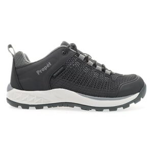 Propét Men's Vestrio Hiking Shoe, Black/Grey, 12 X-Wide US