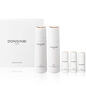 DONGINBI Red Ginseng Moisturizing & Firming Set EX, Anti-Aging Korean Skin Care, Routine Kit for Smooth, Radiant Skin by KGC