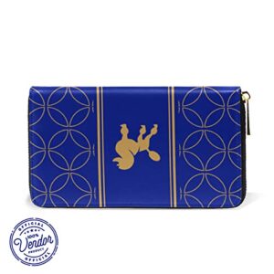 BBGreek Sigma Gamma Rho Sorority Paraphernalia - Vegan Leather Zip Wallet - 1922 - Official Vendor