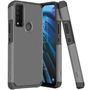 hrwireless compatible for tcl 30 xe 5g caseseries with premium original minimalistic design for shock absorption, accidental drops, scratches, heavy duty cover