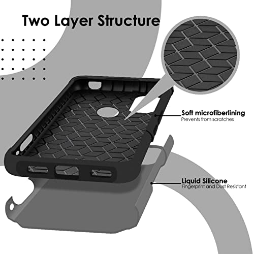 HRWireless Compatible for TCL 30 XE 5G CaseSeries with Premium Original Minimalistic Design for Shock Absorption, Accidental Drops, Scratches, Heavy Duty Cover