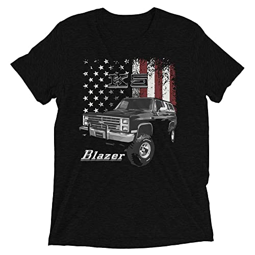 Chevy K5 Blazer American Legend Truck Vintage Feel Tri-Blend Short Sleeve t-Shirt