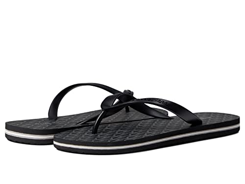 Michael Kors Travis Flip-Flop Black/Black 11 M