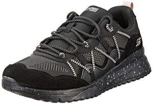 skechers bobs squad 3 zigzag swagger womens shoes size 5.5, color: black