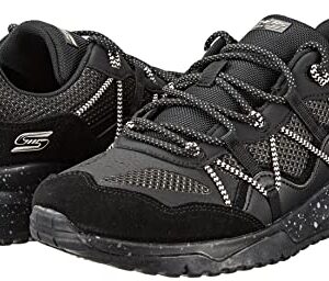 Skechers Bobs Squad 3 Zigzag Swagger Womens Shoes Size 5.5, Color: Black