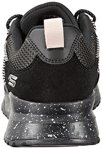 Skechers Bobs Squad 3 Zigzag Swagger Womens Shoes Size 5.5, Color: Black