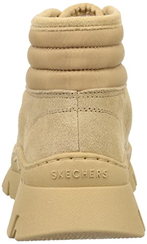 Skechers Women's Roadies Surge-YES 2 Suede Sneaker, TAN, 8.5