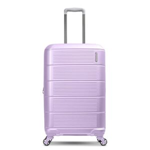 American Tourister Stratum 2.0 Expandable Hardside Luggage with Spinner Wheels, 2PC SET 20/24, Lavender